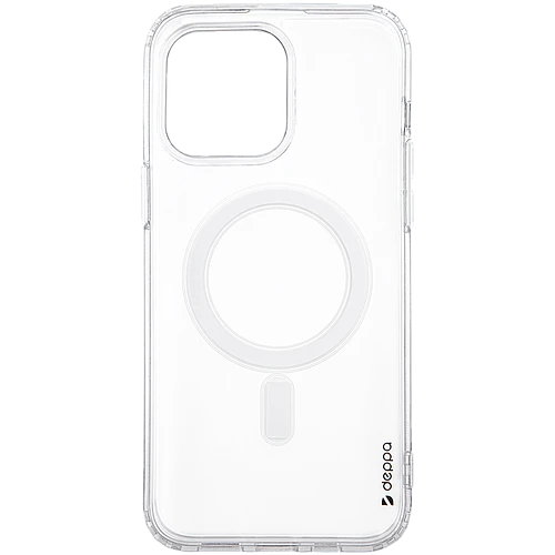 88335, Чехол Gel Pro Magsafe для Apple iPhone 14 Pro Max (2022), прозрачный, Deppa, PET UNI 88335, Чехол Gel Pro Magsafe для Apple iPhone 14 Pro Max (2022), прозрачный, Deppa, PET UNI