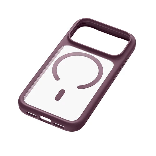Чехол защитный uBear Shade Case для iPhone 18 Pro, MagSafe совместимый, усиленный, силк-тач, бургунди