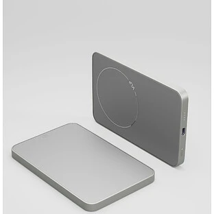 Аккумулятор внешний VLP Diamond Energy MagSafe, Qi2, 5000 mAh, USB-C, натуральный титан