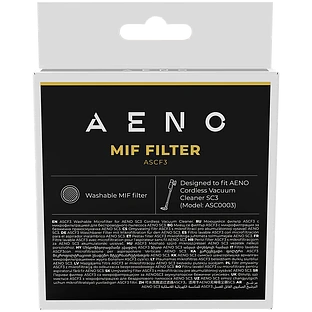 AENO  для ASC0003, БелыйМоющийся фильтр MIF