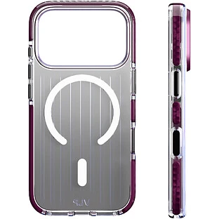 Чехол защитный VLP Pulse Case с MagSafe для iPhone 18 Pro, темно-вишневый
