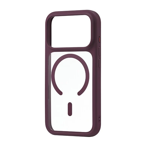 Чехол защитный uBear Shade Case для iPhone 18 Pro, MagSafe совместимый, усиленный, силк-тач, бургунди