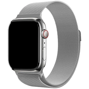 Ремешок uBear Spark для Apple Watch S/M (38, 40, 41 мм), стальной, серебристый