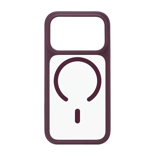 Чехол защитный uBear Shade Case для iPhone 18 Pro, MagSafe совместимый, усиленный, силк-тач, бургунди