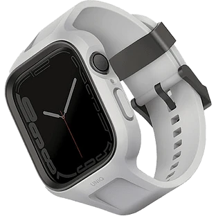 Uniq для Apple Watch 45/44 mm чехол+ремень Monos 2-in-1 case+strap Grey