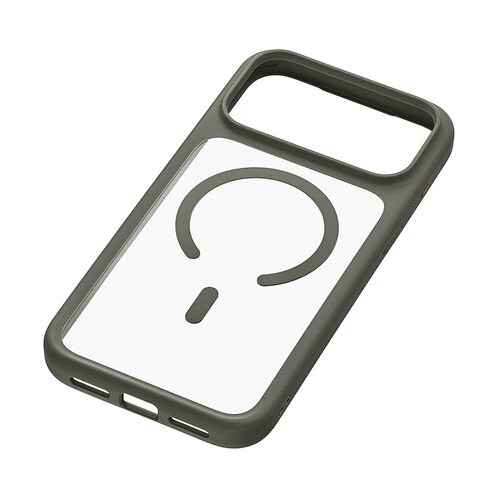 Чехол защитный uBear Shade Case для iPhone 18 Pro Max, MagSafe совместимый, усиленный, силк-тач, серый