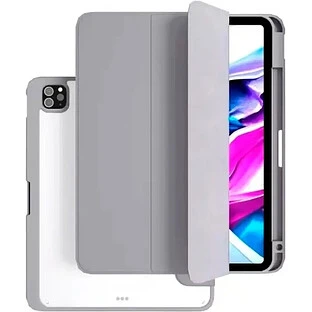 Чехол защитный "vlp" Split Folio для iPad Pro M4/M5 (13''), серый