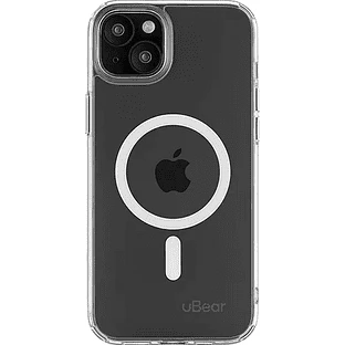 Чехол защитный uBear Real Mag Case для iPhone 15 Plus, MagSafe совместимый, усиленный
