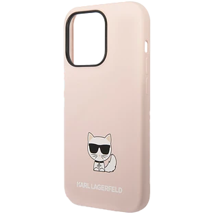 Lagerfeld для iPhone 14 Pro чехол Liquid silicone Choupette body Hard Pink Lagerfeld для iPhone 14 Pro чехол Liquid silicone Choupette body Hard Pink