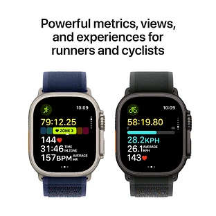 Apple Watch Ultra 2 2024 GPS + Cellular 49mm Black Titanium Case with Black Ocean Band Apple Watch Ultra 2 2024 GPS + Cellular 49mm Black Titanium Case with Black Ocean Band
