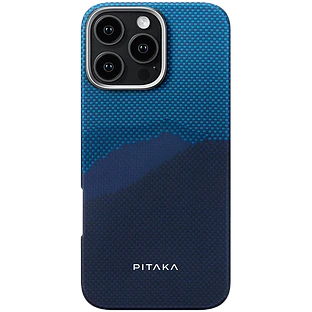 Защитный чехол PITAKA Tactile Woven с MagSafe Over The Horizon для iPhone 16 Pro Max Защитный чехол PITAKA Tactile Woven с MagSafe Over The Horizon для iPhone 16 Pro Max