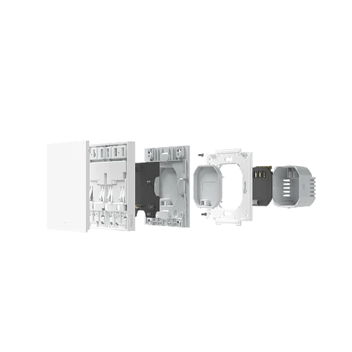 Выключатель Aqara Smart Wall Switch H1 одноклавишный без нейтрали (белый)