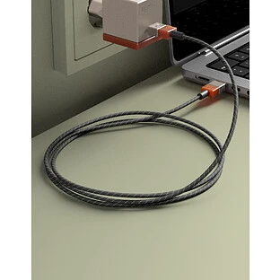 Дата-кабель VLP NEO USB-C - USB-C, 100Вт, 1.5м, Amber Gray