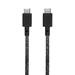 BELT CABLE TYPE-C, кабель зарядный USB-C/USB-C,  60W, длина 1,2 м., цвет: космос