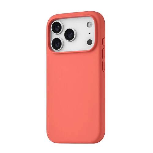 Чехол защитный uBear Touch Mag Case для iPhone 17 Pro, MagSafe совместимый, силикон, софт-тач, коралловый Чехол защитный uBear Touch Mag Case для iPhone 17 Pro, MagSafe совместимый, силикон, софт-тач, коралловый