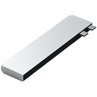 Адаптер Satechi USB-C Pro Hub Slim Adapter. Цвет: серебристый