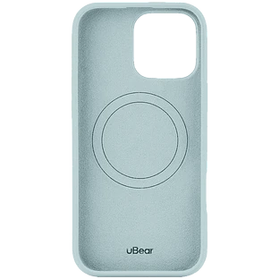 Чехол защитный uBear Touch Mag Case iPhone 16 Pro Max, софт-тач, холодная мята Чехол защитный uBear Touch Mag Case iPhone 16 Pro Max, софт-тач, холодная мята