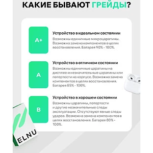 iPhone 15 Pro 256GB восстановленный by ELNU, Грейд A, Белый титан