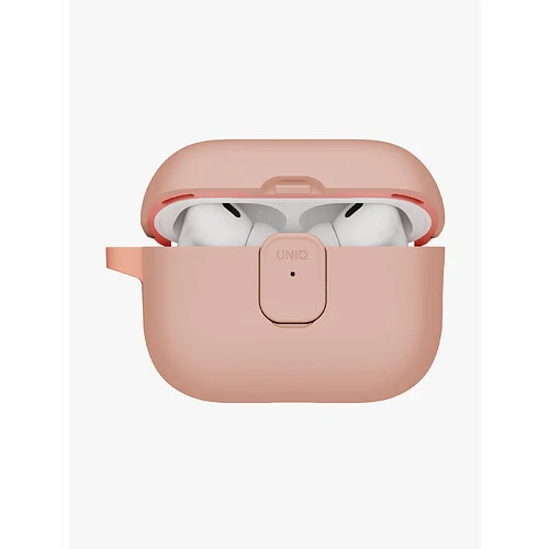 Чехол Uniq для Airpods Pro 3 чехол CLYDE Lock case Light Pink/Crepe Pink