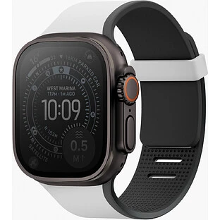 Uniq для Apple Watch 49/46/45/44 mm ремешок Revix IV reversible Magnetic Mist Grey/Black