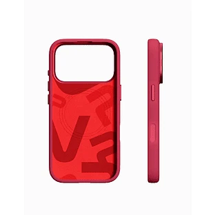 Чехол защитный VLP Aster Pro Case с MagSafe для iPhone 18 Pro Max, красный