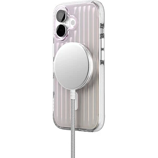 Чехол защитный VLP Pulse Case с MagSafe для iPhone 17, перламутровый