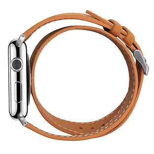 Ремешок COZISTYLE Double Tour Leather Watch bandКожаный ремешок Double Tour Желтовато-коричневый42/44/45 mm