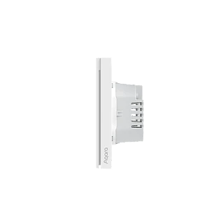 Выключатель Aqara Smart Wall Switch H1 двухклавишный без нейтрали (белый)