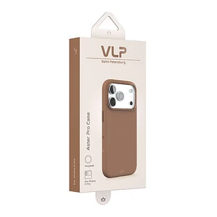 Чехол защитный VLP Aster Pro Case с MagSafe для iPhone 17 Pro, мокка