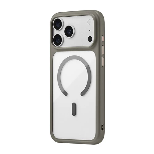 Чехол защитный uBear Shade Case для iPhone 18 Pro Max, MagSafe совместимый, усиленный, силк-тач, серый