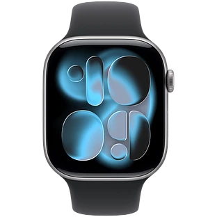 Apple Watch Series 11, GPS, 46mm, Space Grey Aluminium Case with Black Sport Band - M/L Apple Watch Series 11, GPS, 46mm, Space Grey Aluminium Case with Black Sport Band - M/L