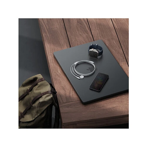 Кабель зарядный EnergEA для Apple Watch GoCharge Deuce 2 in 1 USB-C to C + AW, 1.8м, белый