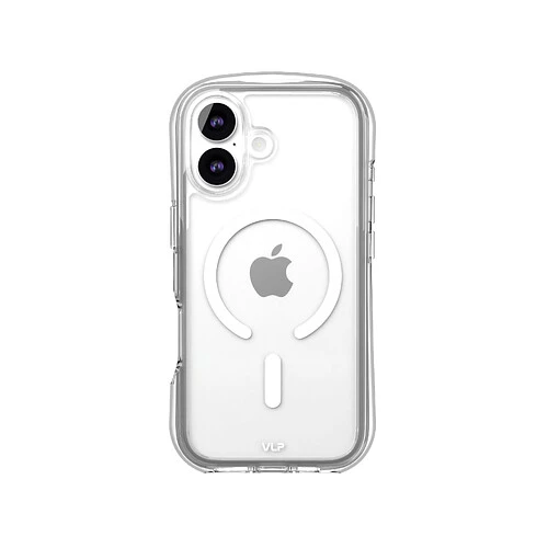 Чехол защитный VLP Bubble Case с MagSafe для iPhone 17, белый	