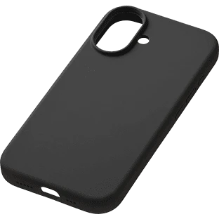 Чехол защитный uBear Touch Mag Case для iPhone 16, MagSafe совместимый, силикон, софт-тач, черный