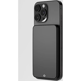 Аккумулятор внешний VLP Diamond Energy MagSafe, Qi2, 5000 mAh, USB-C, черный титан