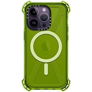 Чехол защитный Casetify Bounce with MagSafe для iPhone 14 Pro, зеленый CTF-12692439-16005229