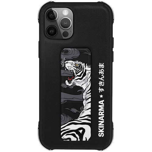 Чехол Skinarma Shinwa Sutando Apple iPhone 12 Pro Max Тигр блистер Чехол Skinarma Shinwa Sutando Apple iPhone 12 Pro Max Тигр блистер