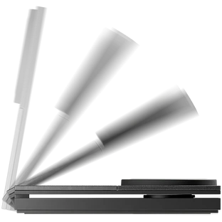 RISE 3-IN-1 Qi2, беспроводное зарядное устройство 3 в 1, цвет черный RISE 3-IN-1 Qi2, беспроводное зарядное устройство 3 в 1, цвет черный