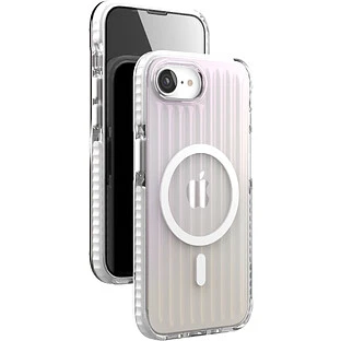 Чехол защитный VLP Pulse Case с MagSafe для iPhone 16E/17E, перламутровый