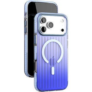 Чехол защитный VLP Pulse Case с MagSafe для iPhone 17 Pro Max, синий