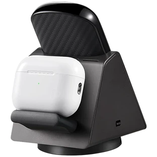 Беспроводное зарядное устройство PITAKA, 7.5 Вт, Twill Black/Grey