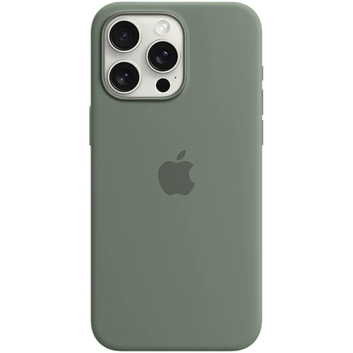 Чехол iPhone 15 Pro Max Silicone Case with MagSafe - Cypress Model A3126 MT1X3ZM/A