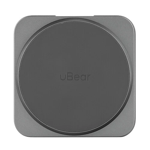 Беспроводное зарядное устройство uBear Balance Ultra, 3-в-1, с поддержкой MagSafe, Qi2.2 (35W), серый космос