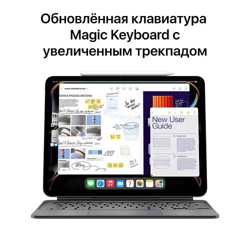 iPad Pro 11", (M4, 2024), 1TB, Wi-Fi+Celular, Черный космос