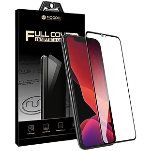 Защитное стекло MOCOLL полноразмерное 2.5D для iPhone 12 Pro Max 6 7' Черное (Серия Rhinoceros) Защитное стекло MOCOLL полноразмерное 2.5D для iPhone 12 Pro Max 6 7' Черное (Серия Rhinoceros)