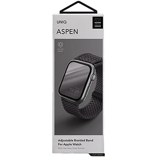 Ремешок Uniq для Apple Watch 42/41/40 mm ASPEN Strap Braided Grey