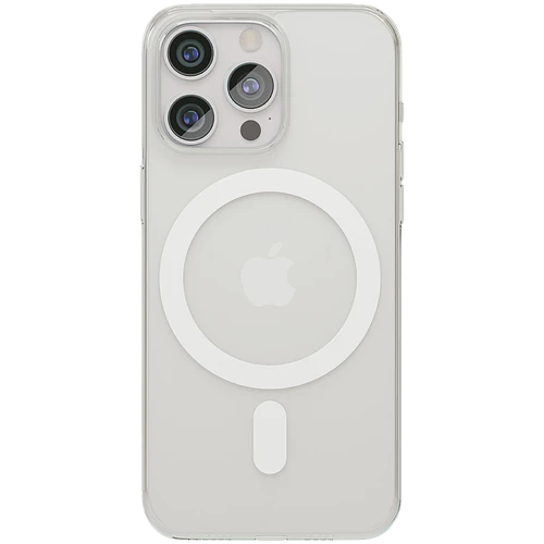 Чехол защитный VLP Diamond Case с MagSafe для iPhone 15 Pro, прозрачный