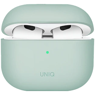 Чехол UNIQ LINO  Mint Green для AirPods (Gen3)