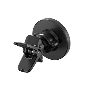 Автомобильный держатель VLP LITE Snap Charge Qi2, MagSafe, на вент. решетку, черный