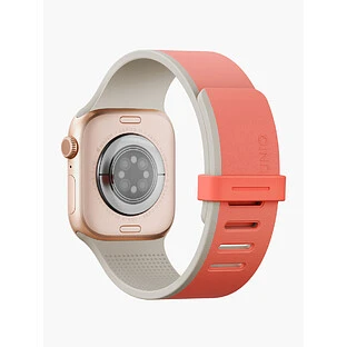Uniq для Apple Watch 49/46/45/44 mm ремешок Revix IV reversible Magnetic Coral Quartz/Beige